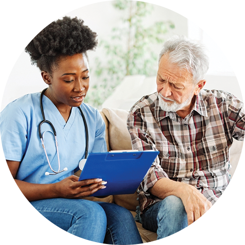 Home health visit